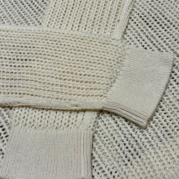 Uniqlo Mesh Crew Neck Jumper - Picture 4 of 4